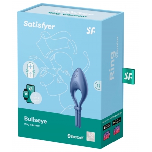 Cockring vibrant connecté BULLSEYE Satisfyer Bleu