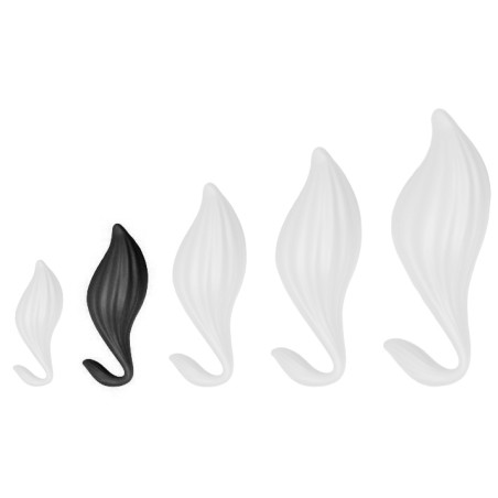 Plug Silicone BULBY M 14 x 7cm Noir