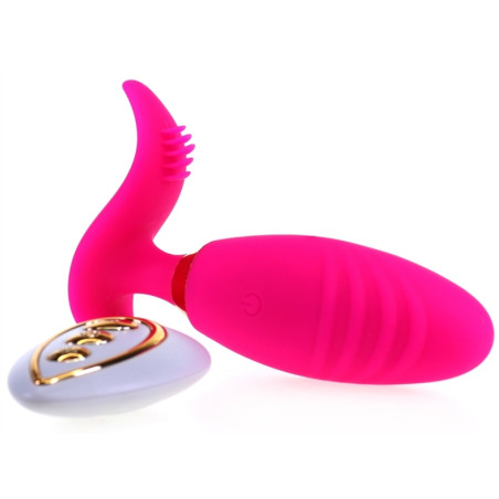 Oeuf vibrant WAVY SEX 8.5 x 3cm Rose