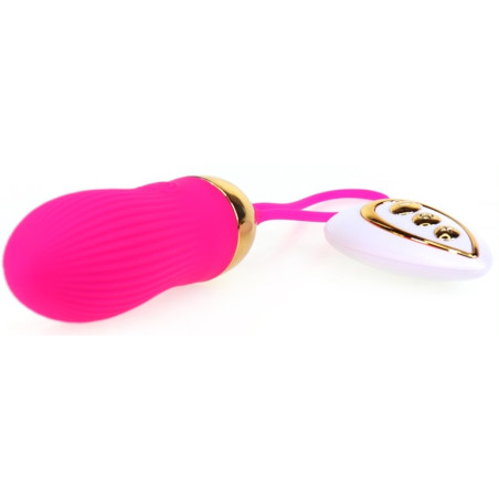 Oeuf vibrant STRIPE SEX 8.5 x 3cm Fuchsia