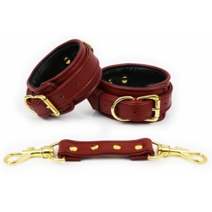 Menottes PIN LOCK Rouge foncé