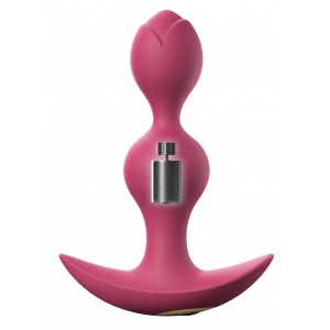 Plug vibrant TWINNY BUD 10.5 x 3cm Rose