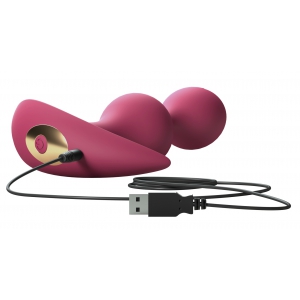 Plug vibrant TWINNY BUD 10.5 x 3cm Rose