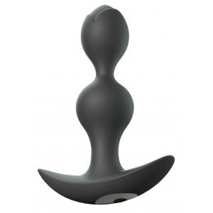 Plug vibrant TWINNY BUD 10.5 x 3cm Noir