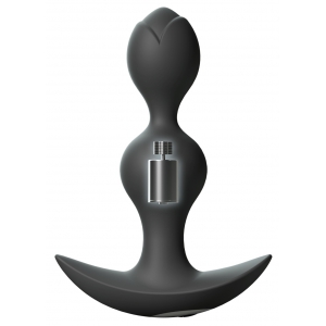 Plug vibrant TWINNY BUD 10.5 x 3cm Noir