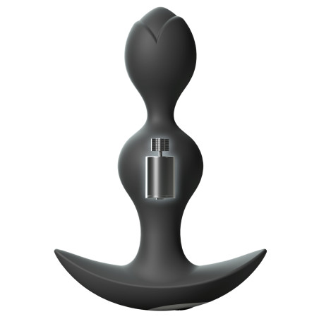 Plug vibrant TWINNY BUD 10.5 x 3cm Noir