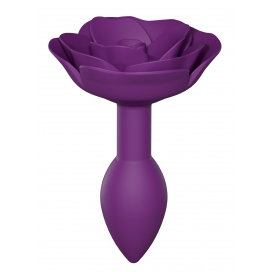 Plug anal Bijou OPEN ROSES S 8 x 2.9cm Violet