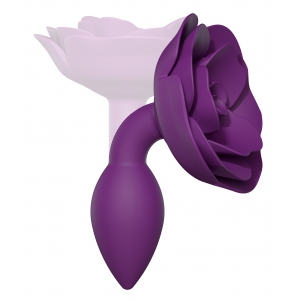 Plug anal Bijou OPEN ROSES S 8 x 2.9cm Violet