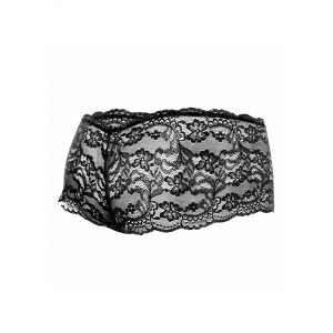 Boxer sexy Dentelle LACE MoB Noir