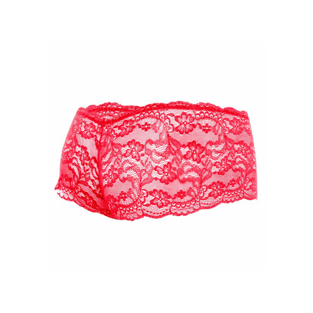 Boxer sexy Dentelle LACE MoB Rouge