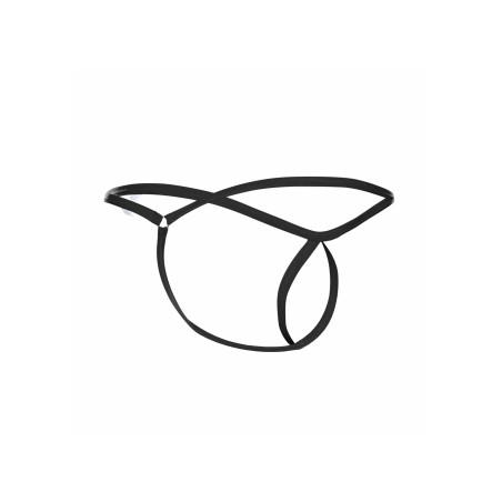 Mini Thong TEAR DROP Noir
