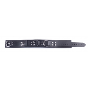 Collier en cuir ULTRA Noir