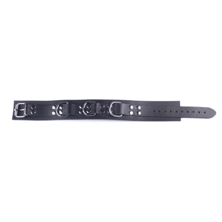 Collier en cuir ULTRA Noir