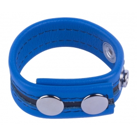 Cockring en cuir TIPPY Bleu 2
