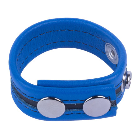 Cockring en cuir TIPPY Bleu