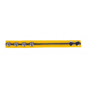 Cockring en cuir TIPPY Jaune