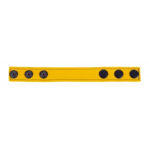 Cockring en cuir COCKY Jaune