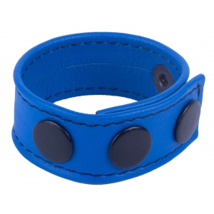 Cockring en cuir COCKY Bleu