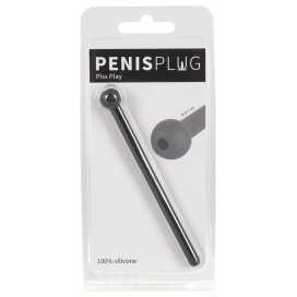 Plug d'urètre percé PISS PLAY 10.5cm - Diamètre 7mm 2