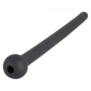 Plug d'urètre percé PISS PLAY 10.5cm - Diamètre 7mm