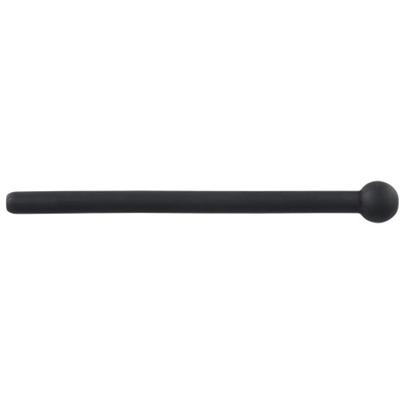 Plug d'urètre percé PISS PLAY 10.5cm - Diamètre 7mm
