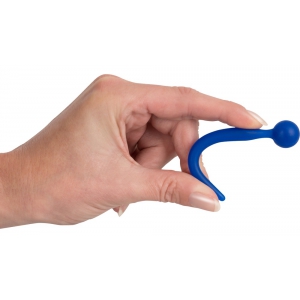 Plug pour penis STOP SPERM 8cm - Diamètre 4-8mm Bleu