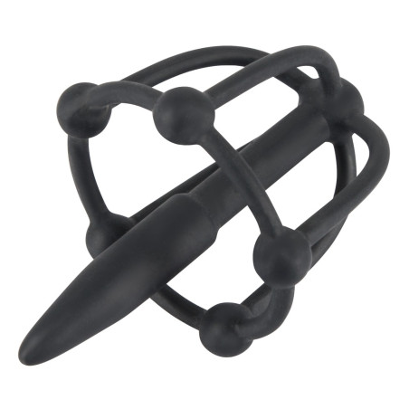 Plug Penis en silicone CAGE GLANS 5cm - Diamètre 8mm