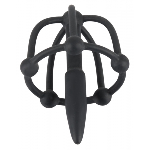 Plug Penis en silicone CAGE GLANS 5cm - Diamètre 8mm