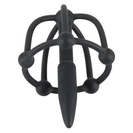 Plug Penis en silicone CAGE GLANS 5cm - Diamètre 8mm