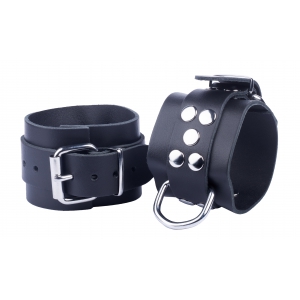 Menottes en cuir ULTRA Noires