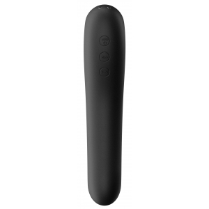 Stimulateur de clitoris DUAL KISS Satisfyer Noir