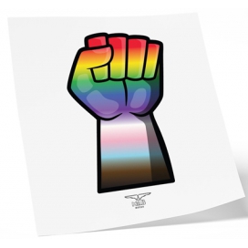 Tatouage éphémère GAY FORCE 10 x 15cm 2