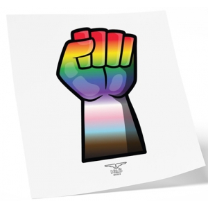 Tatouage éphémère GAY FORCE 10 x 15cm
