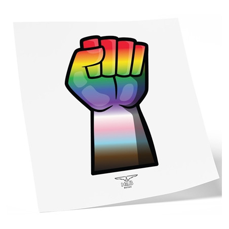 Tatouage éphémère GAY FORCE 10 x 15cm