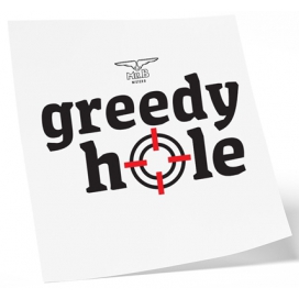 Tatouage éphémère GREEDY HOLE 10 x 10cm 2
