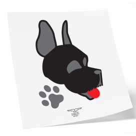 Tatouage éphémère PUPPY 10 x 15cm 2