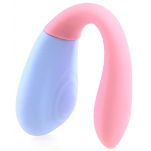 Double Stimulateur WELL UP Bleu-Rose