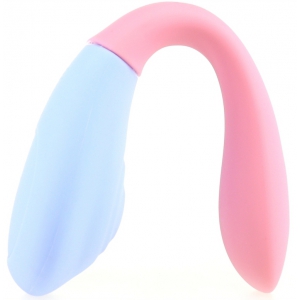 Double Stimulateur WELL UP Bleu-Rose