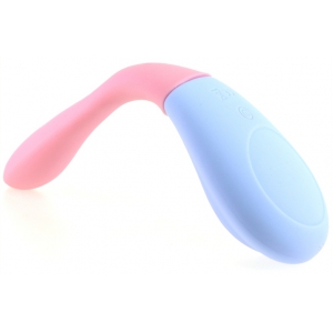 Double Stimulateur WELL UP Bleu-Rose