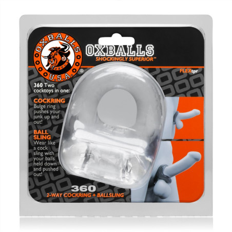 Ballstretcher Oxballs 360 Two cocktoys clear
