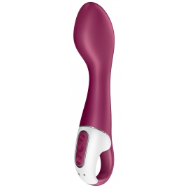 Vibro connecté HOT SPOT Satisfyer 20cm Mauve 2