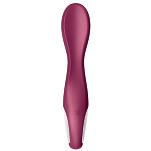 Vibro connecté HOT SPOT Satisfyer 20cm Mauve