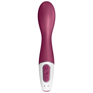 Vibro connecté HOT SPOT Satisfyer 20cm Mauve