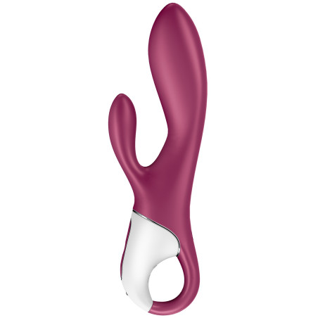 Vibro Rabbit connecté HEATED AFFAIR Satisfyer 20cm Mauve