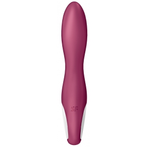 Vibro Rabbit connecté HEATED AFFAIR Satisfyer 20cm Mauve