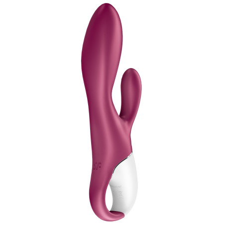 Vibro Rabbit connecté HEATED AFFAIR Satisfyer 20cm Mauve