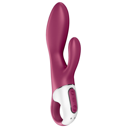 Vibro Rabbit connecté HEATED AFFAIR Satisfyer 20cm Mauve