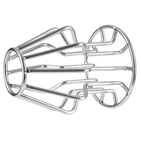 Plug en métal HOLLOW FLAT M 10 x 7.8cm