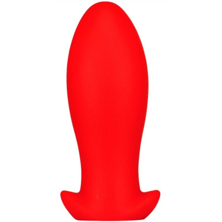 Plug Silicone SAURUS EGG M 12 x 5.3cm Rouge