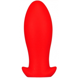 Plug Silicone SAURUS EGG XL 16.5 x 7.3cm Rouge